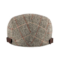 Cappello Piatto in Cotone a Spina di Pesce | COSENZA