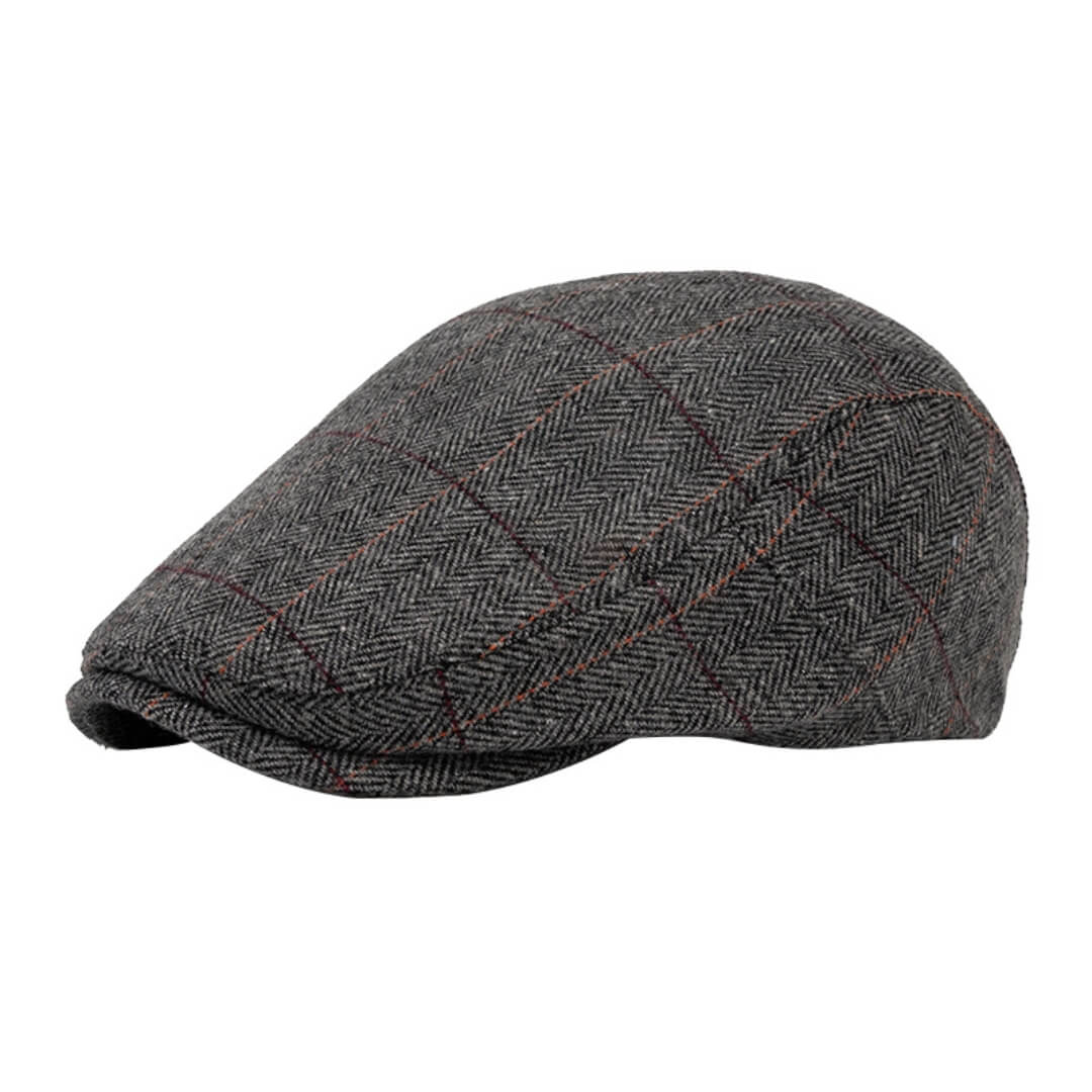 Cappello Piatto in Tweed | POTENZA