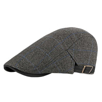 Cappello Piatto in Cotone a Spina di Pesce | COSENZA