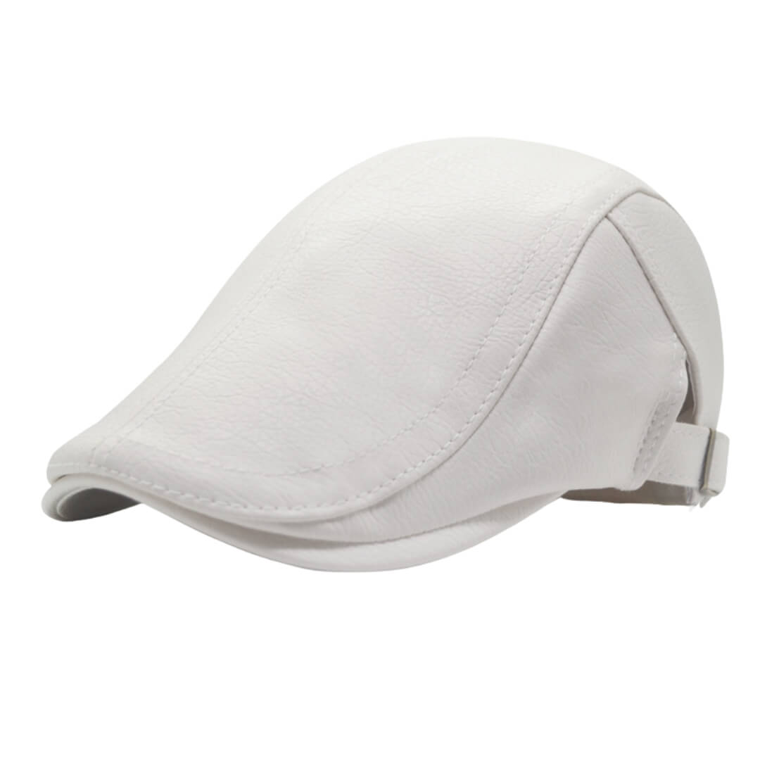 Cappello Piatto in Pelle | MANTOVA