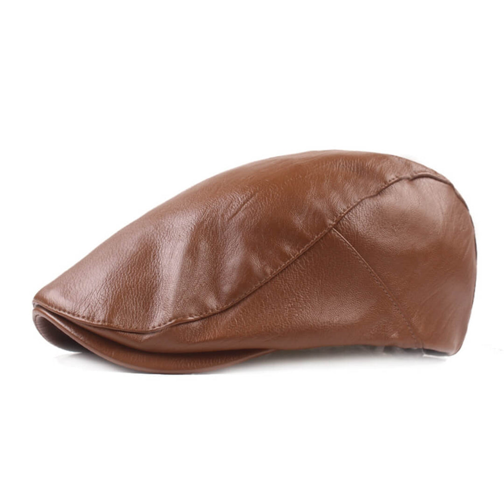Cappello Piatto in Pelle | REGGIO EMILIA