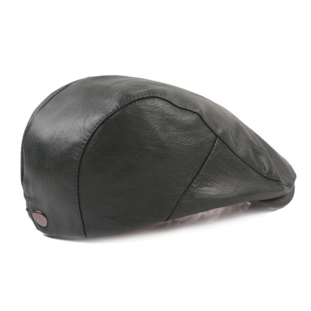 Cappello Piatto in Pelle | REGGIO EMILIA