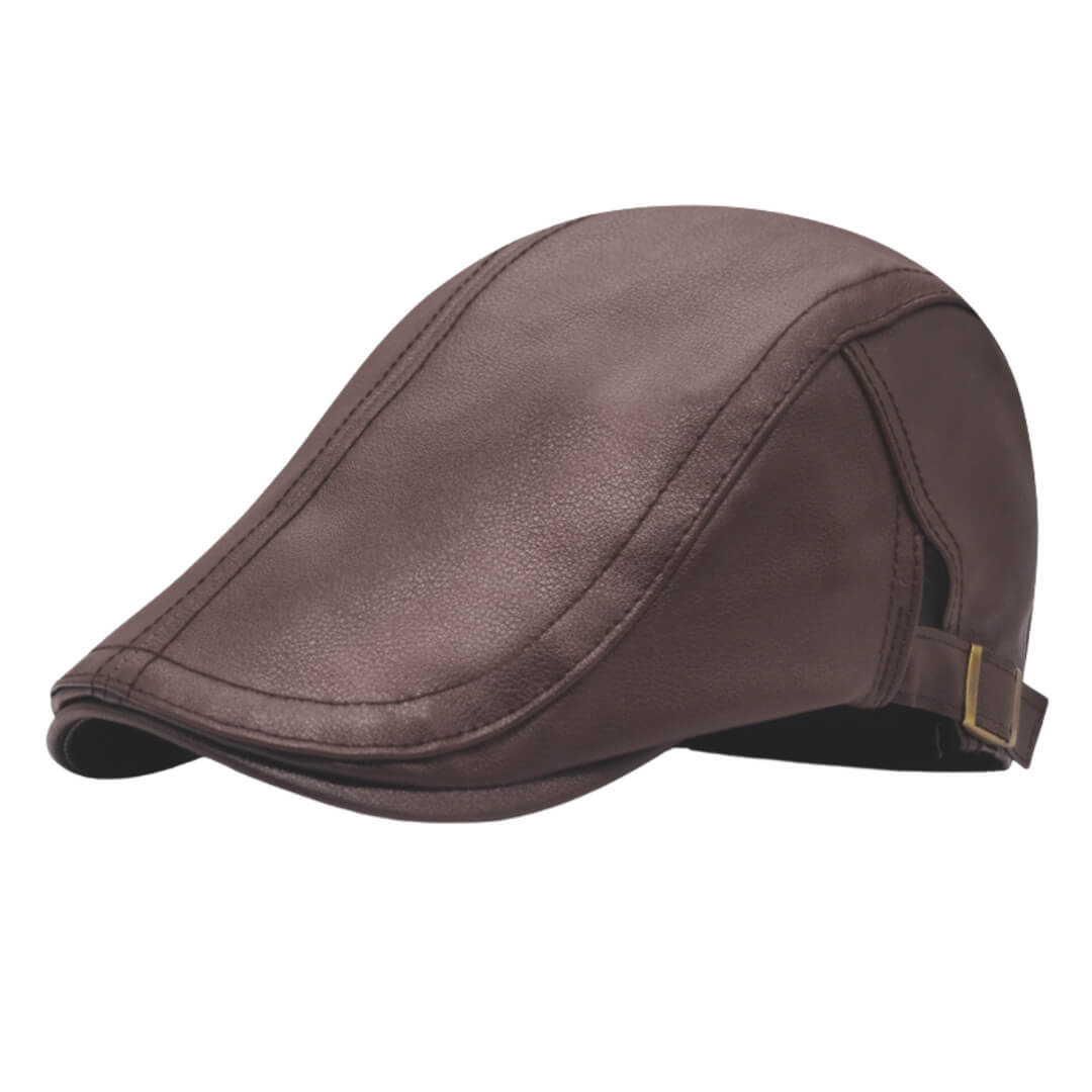Cappello Piatto in Pelle | MANTOVA