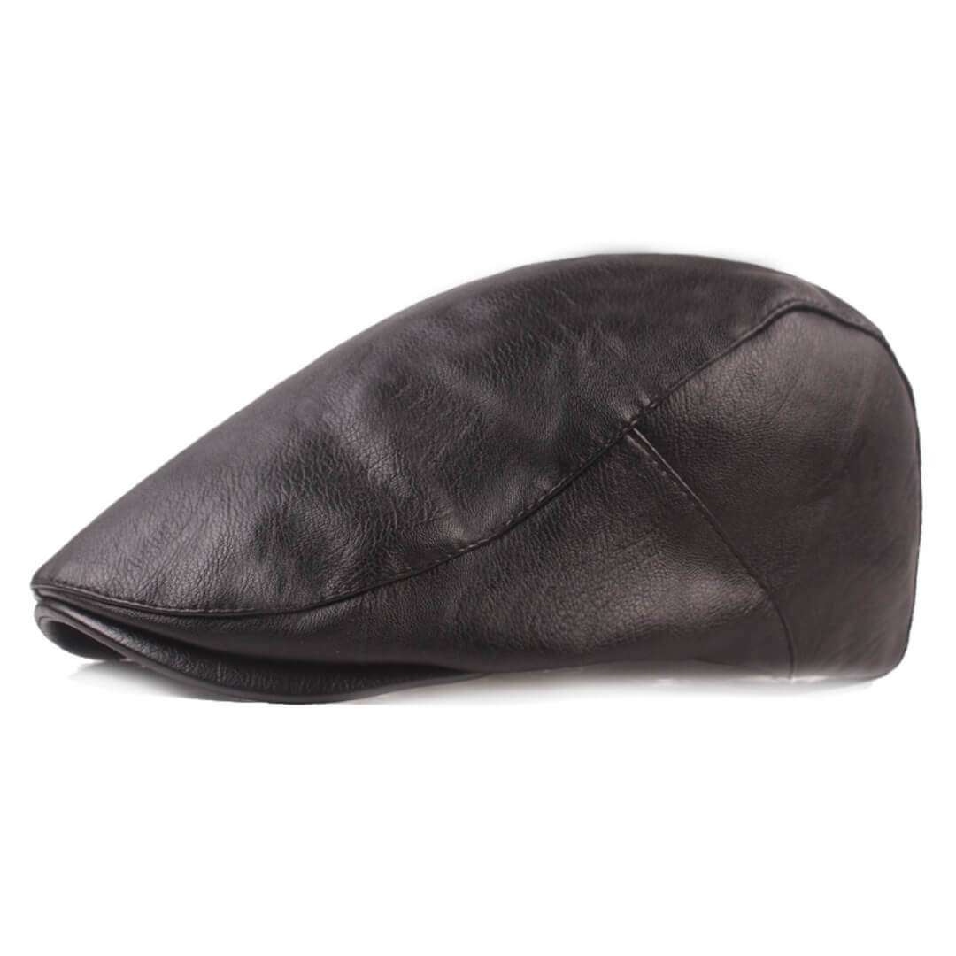 Cappello Piatto in Pelle | REGGIO EMILIA