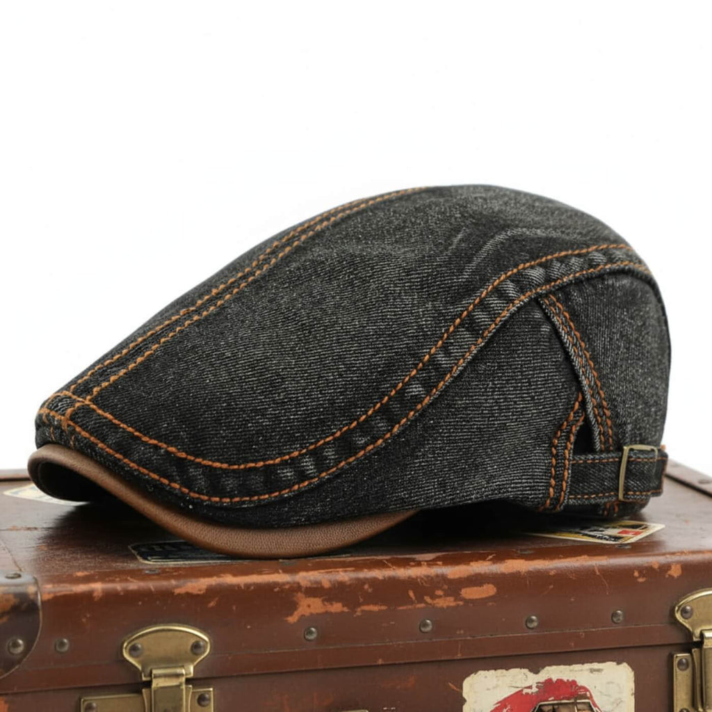 Cappello Piatto in Denim | UDINE