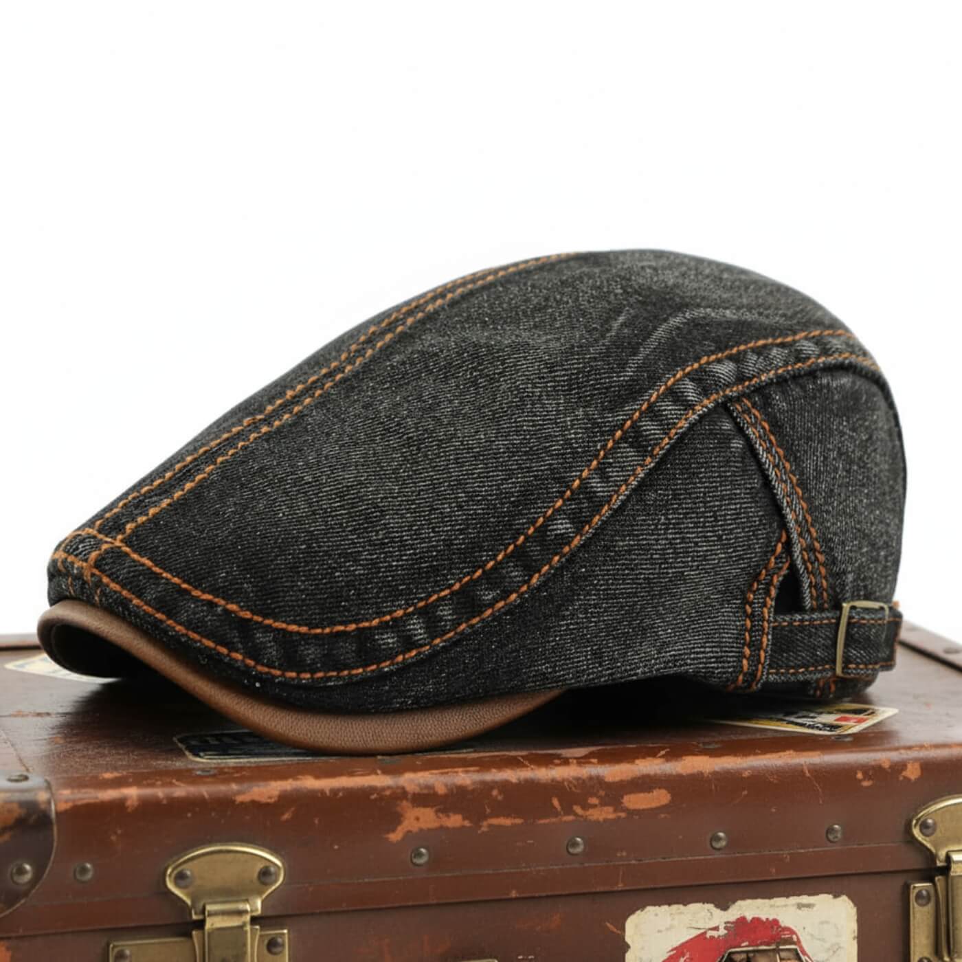 Cappello Piatto in Denim | UDINE