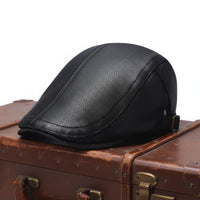 Cappello Piatto in Pelle | MANTOVA