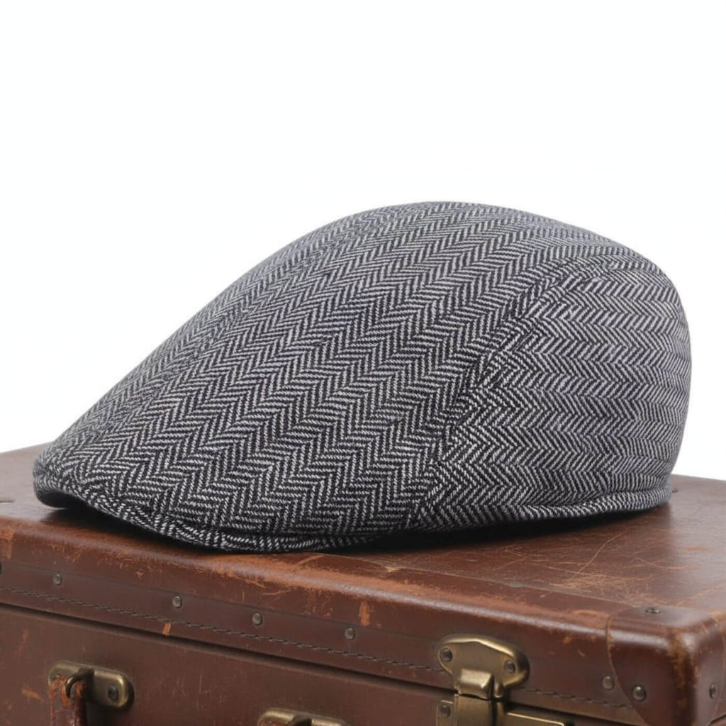 Cappello in Misto Cotone a Piede di Poule | SIRACUSA