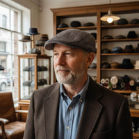 Cappello in Misto Cotone a Piede di Poule | SIRACUSA