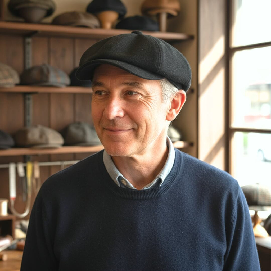 Cappello Newsboy in Twill di Cotone | MONZA