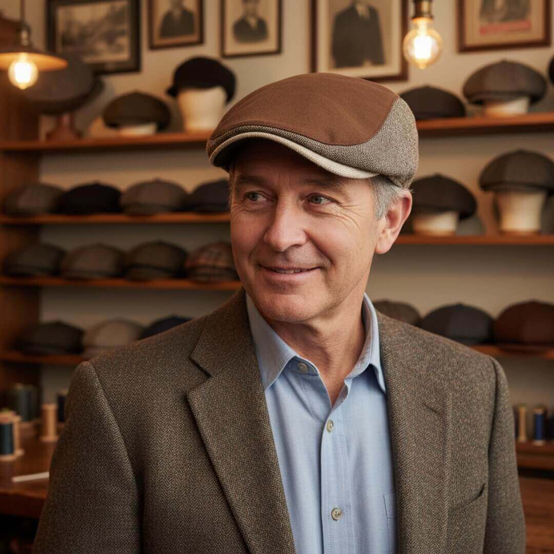 Cappello in Twill e Spina di Pesce | PERUGIA
