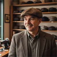 Cappello Piatto in Lino e Cotone | GORIZIA