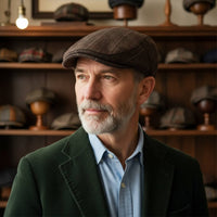 Cappello Piatto in Tweed | POTENZA