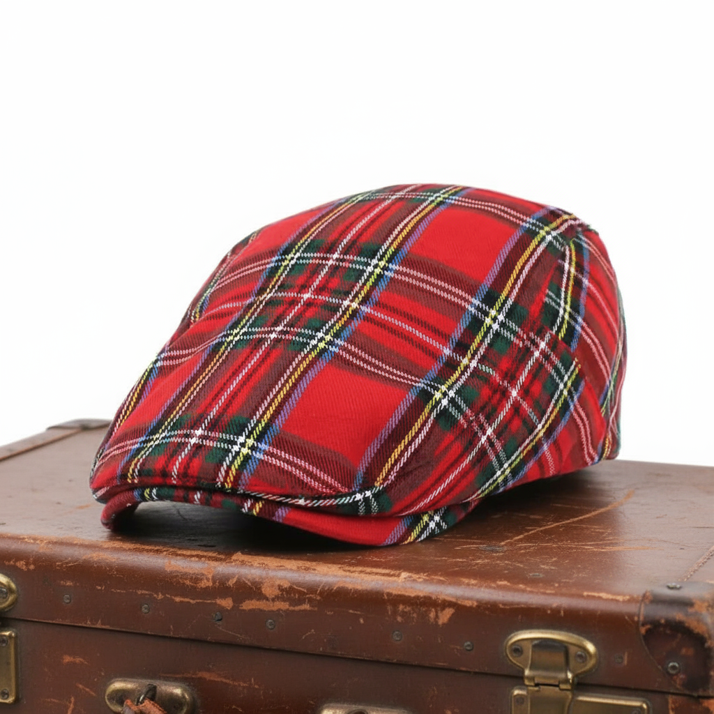 Cappello Ivy in Cotone Tartan | REGGIO CALABRIA